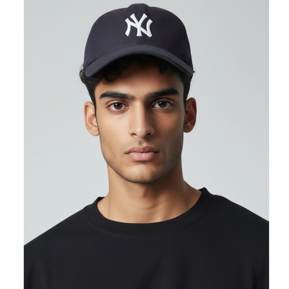 SALE New York Yankees New Era Slider Hat Baseball Cap black Strapback NEW